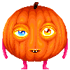 Motion Sick Pumpkin icon/pixelart