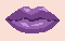 L i p s icon/pixelart