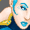 X Girl icon/pixelart