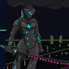 Cyber Genji icon/pixelart