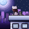 Quiet Night icon/pixelart