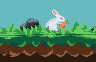 Rabbit icon/pixelart