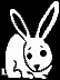Not a happy bunny icon/pixelart
