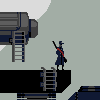 Railway Gun icon/pixelart