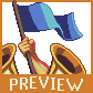 Rally icon/pixelart