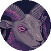 Evil Ram icon/pixelart