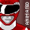 Red Ranger icon/pixelart