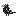 Hopping bird icon/pixelart