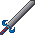 red/bluesword icon/pixelart