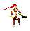 Red icon/pixelart