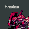 Red Comet icon/pixelart