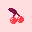 Red Fruit icon/pixelart