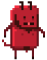 Red Imp icon/pixelart