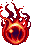 Red Orb icon/pixelart