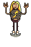 Reinhard, The Classic Rock Star icon/pixelart
