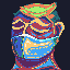 Self-portrait 1 icon/pixelart