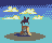 Rider Statue icon/pixelart