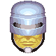 robocop avatar icon/pixelart