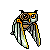 Robo Owl icon/pixelart