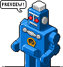 Toy Bots icon/pixelart