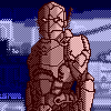 Robot icon/pixelart