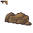 A FULL CLUSTER Rock (not poop) icon/pixelart
