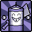 Milk, ROFL! icon/pixelart