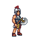 Roman Axe Warrior icon/pixelart