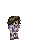 Keymaker: Hero slashing icon/pixelart