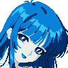 another robot girl icon/pixelart