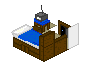 Isometric room icon/pixelart