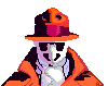 Rorschach Potrait icon/pixelart