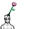 It could be worse... you could have a giant rose growing out of your head icon/pixelart