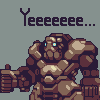 Heavy Police-force icon/pixelart