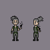 Rpg Character icon/pixelart