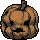 Pixelation Jack-O-Lantern icon/pixelart