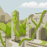 Ruins icon/pixelart