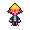 Bouncing guy icon/pixelart