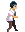Simple Run icon/pixelart
