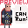 Three little run cycles icon/pixelart