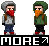 Runner Character icon/pixelart