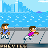 Run 'n Pun mockup icon/pixelart