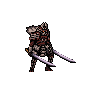 Ghost Samurai icon/pixelart