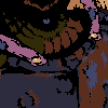 Pyrosamurai icon/pixelart