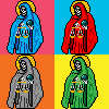 La Santa Muerte icon/pixelart