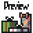 Santa Claus icon/pixelart