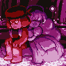 Sapphire and Ruby icon/pixelart
