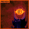 Sauron's Eye / Barad-dr icon/pixelart