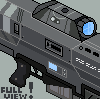 SCAR 11 AR icon/pixelart