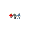 scifi character doodle icon/pixelart